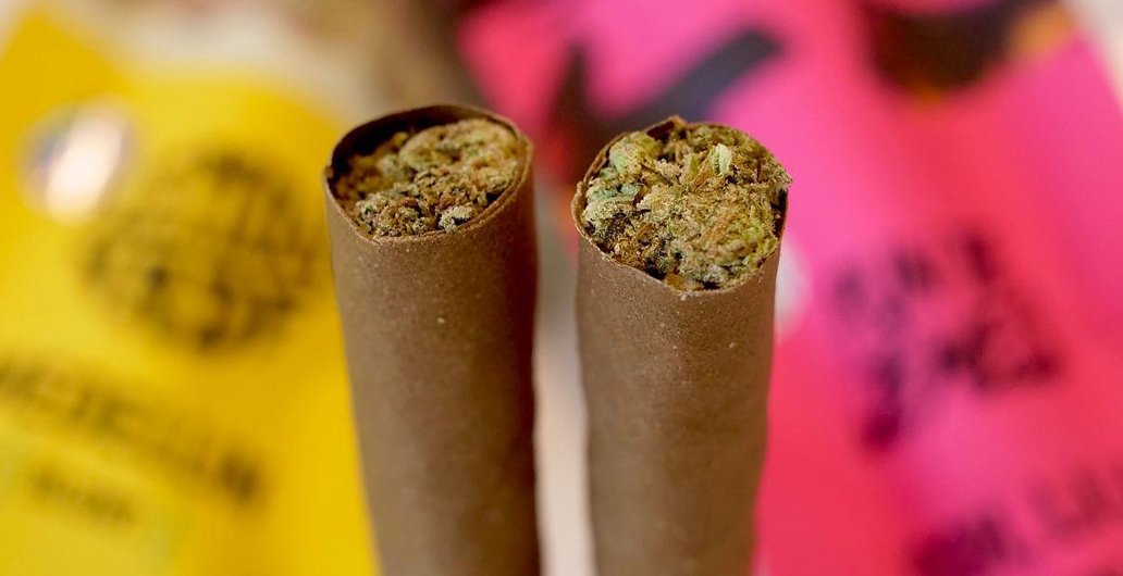 two blunts close up